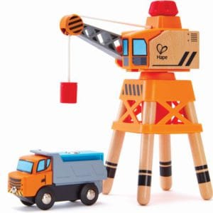 Hape Large Boom Crane - Μεγάλος Γερανός Με Κίνηση & Μαγνητάκια - 3Τεμ.