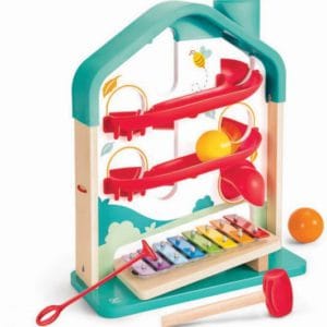 Hape Early Melodies Ξύλινο Ξυλόφωνο Ball Run