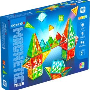 Geomag Magnetic Tiles Gems 60pcs.