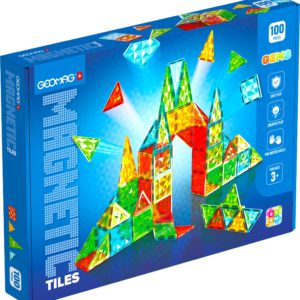 Geomag Magnetic Tiles Gems 100pcs.