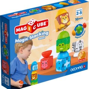 Geomag Magicube Magnetic Magic Stacking Safari 10