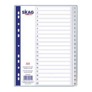 SKAG ΕΥΡΕΤΗΡΙΑ PP ΑΡΙΘΜΗΤΙΚΑ Α4 (1-20)