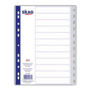 SKAG ΕΥΡΕΤΗΡΙΑ PP ΜΗΝΙΑΙΑ Α4 (ΙΑΝ-ΔΕΚ)