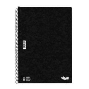 SKAG ΘΕΜΑΤΙΚΟ ΤΕΤΡΑΔΙΟ BLACK BASIC Α4 4ΘΕΜ